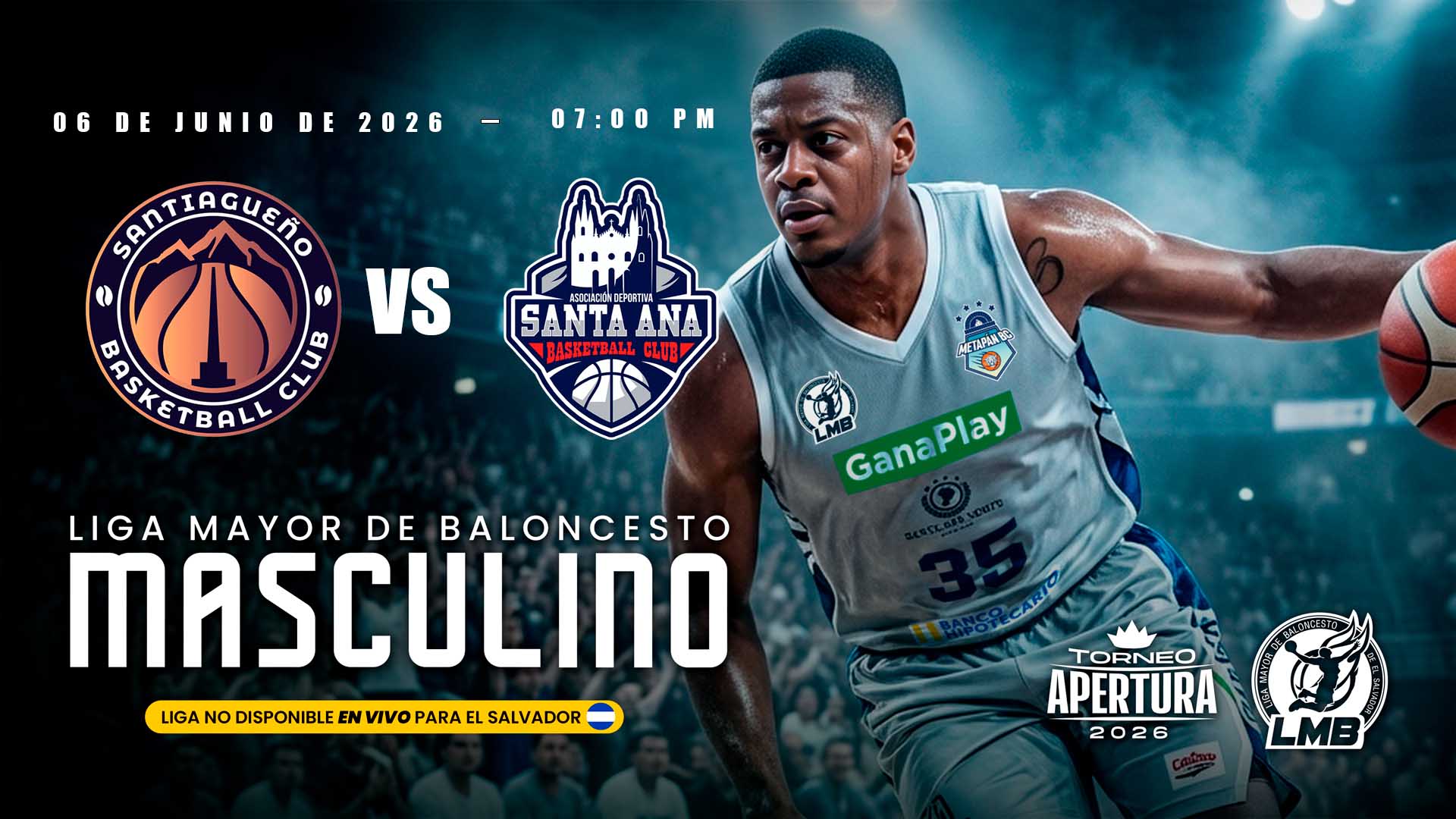 06 JUN | LMB | SANTIAGUEÑO vs SANTA ANA  - AloudTV Sports