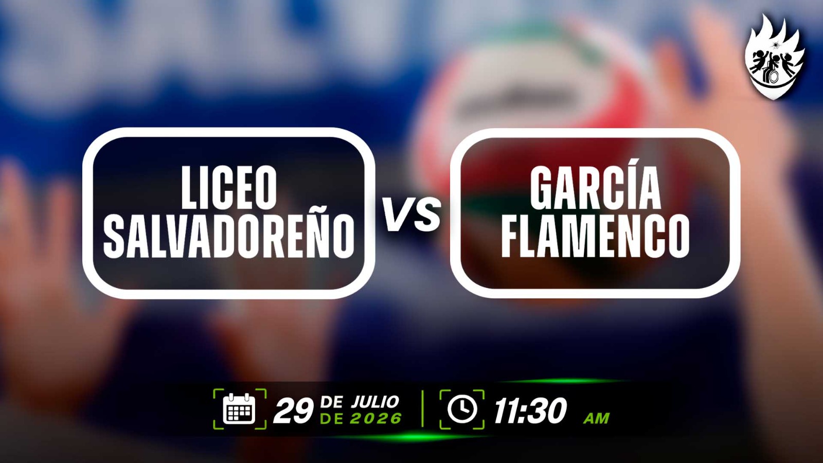 29 JUL | JDEN | VOLEIBOL | 14 A FEM | LICEO SALVADOREÑO VS GARCIA FLAMENCO - AloudTV Sports