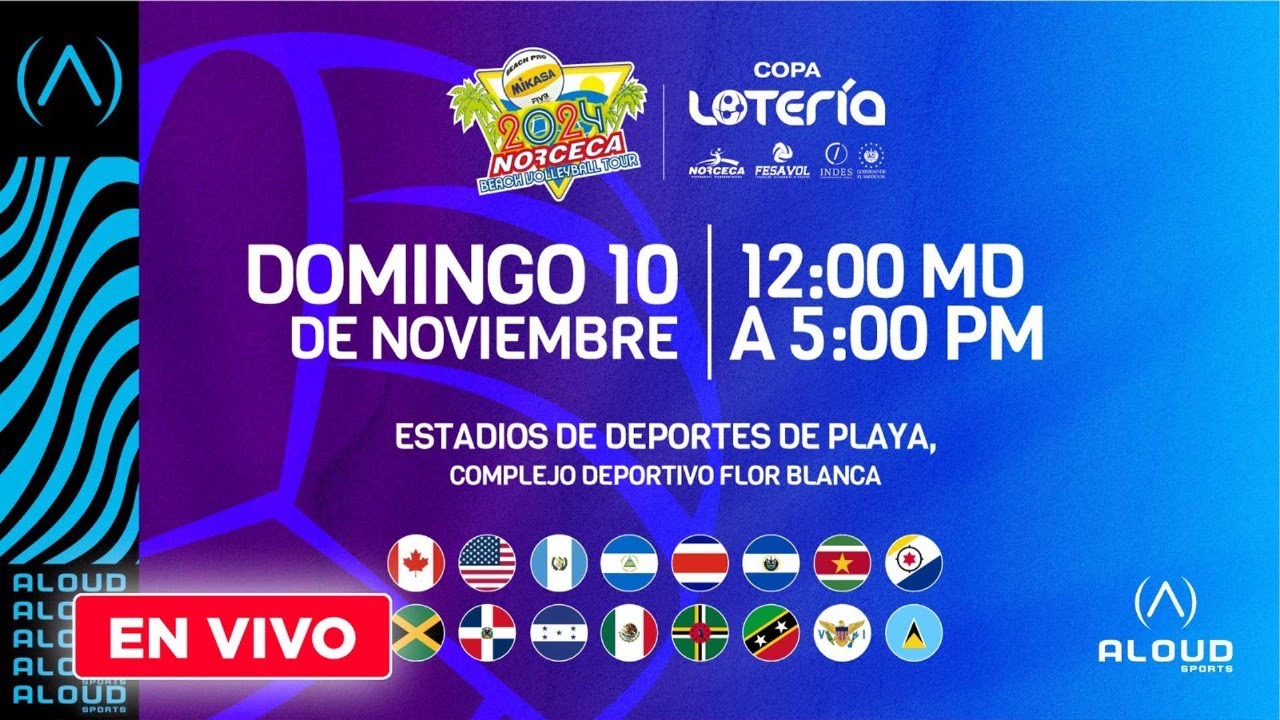 EVENTO / VOLLEYBAL PLAYA / 2024 NORCERCA BEACH VOLLEYBAL TOUR / 7NOV2024 - AloudTV Sports