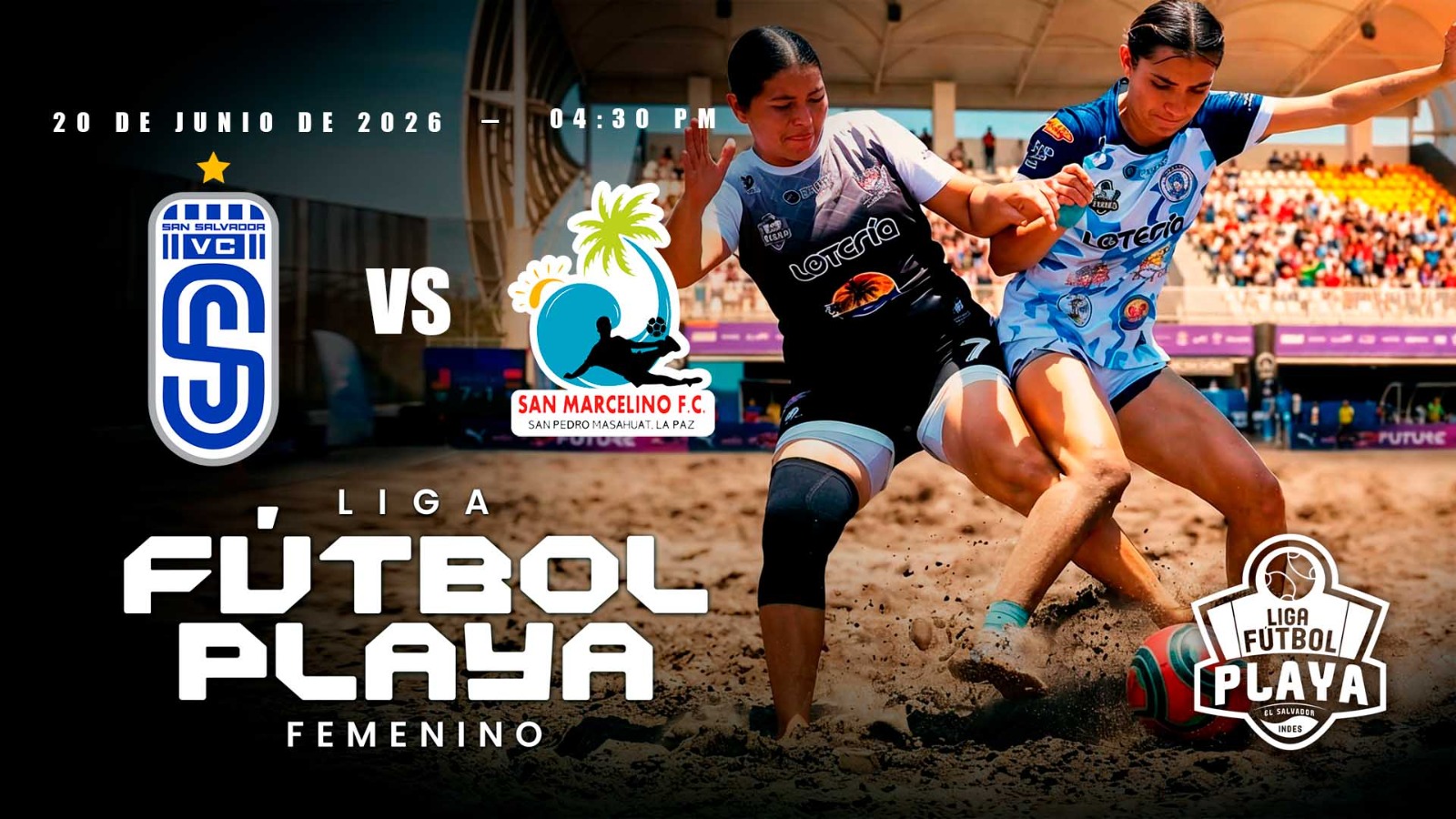20 JUN | LFP | FEM | SAN SALVADOR BS VS SAN MARCELINO FC - AloudTV Sports