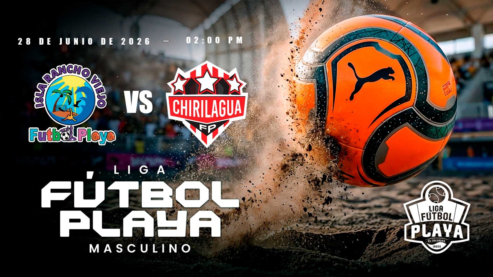 28 JUN | LFP | MASC | ISLA RANCHO VIEJO FP VS CHIRILAGUA FP - AloudTV Sports