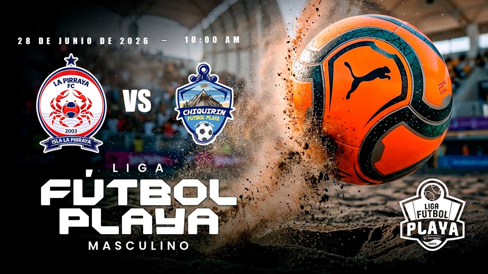 28 JUN | LFP | MASC | LA PIRRAYA FC VS CHIQUIRIN FP - AloudTV Sports