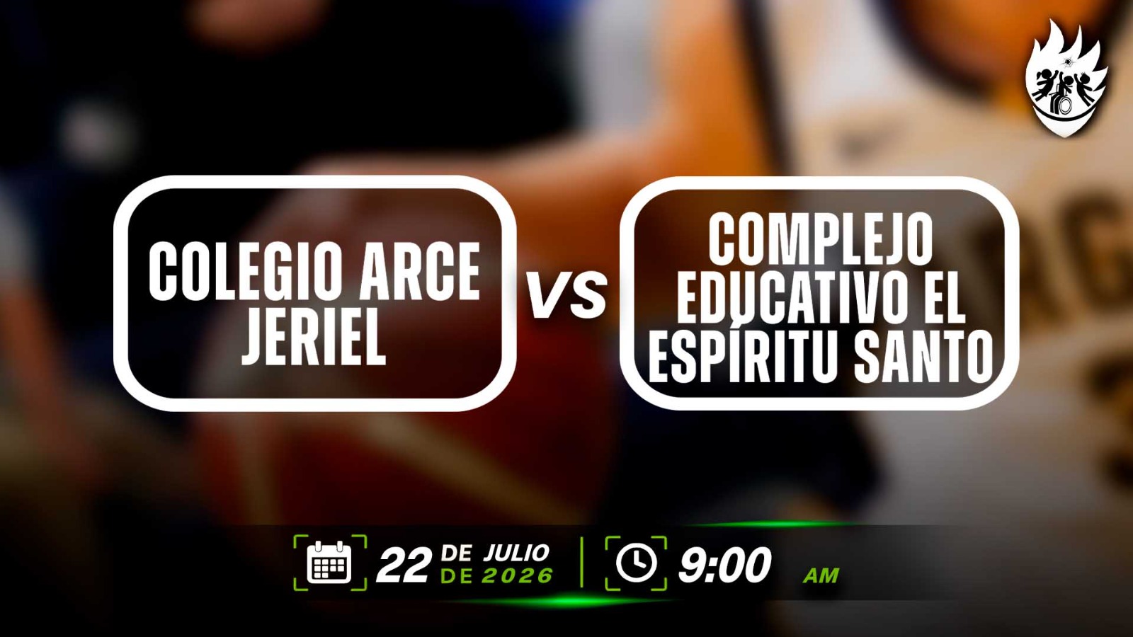 22 JUL | JDEN | BKB | 17A | 4os | MASC | COL. ARCE JERIEL vs COMP. ED. EL ESPÍRITU SANTO - AloudTV Sports