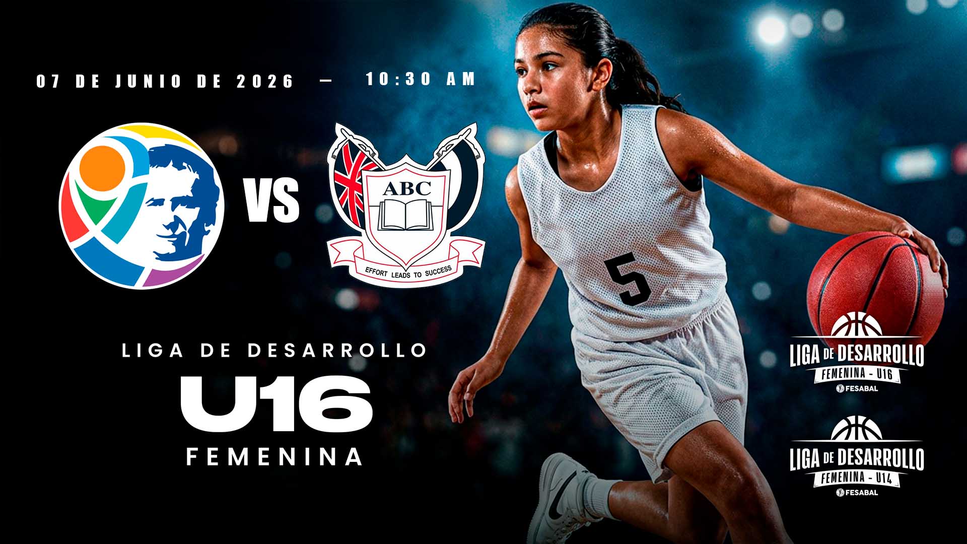 07 JUN | LD | U16 F | FUSALMO vs ACADEMIA BRITÁNICA CUSCATLECA - AloudTV Sports
