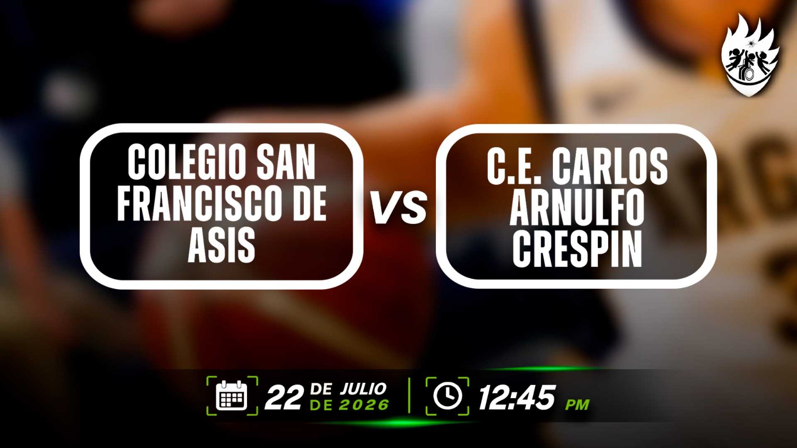 22 JUL | JDEN | BKB | 17A | 4os | FEM | COL SAN FCO DE ASÍS vs C.E. CARLOS ARNULFO CRESPIN - AloudTV Sports