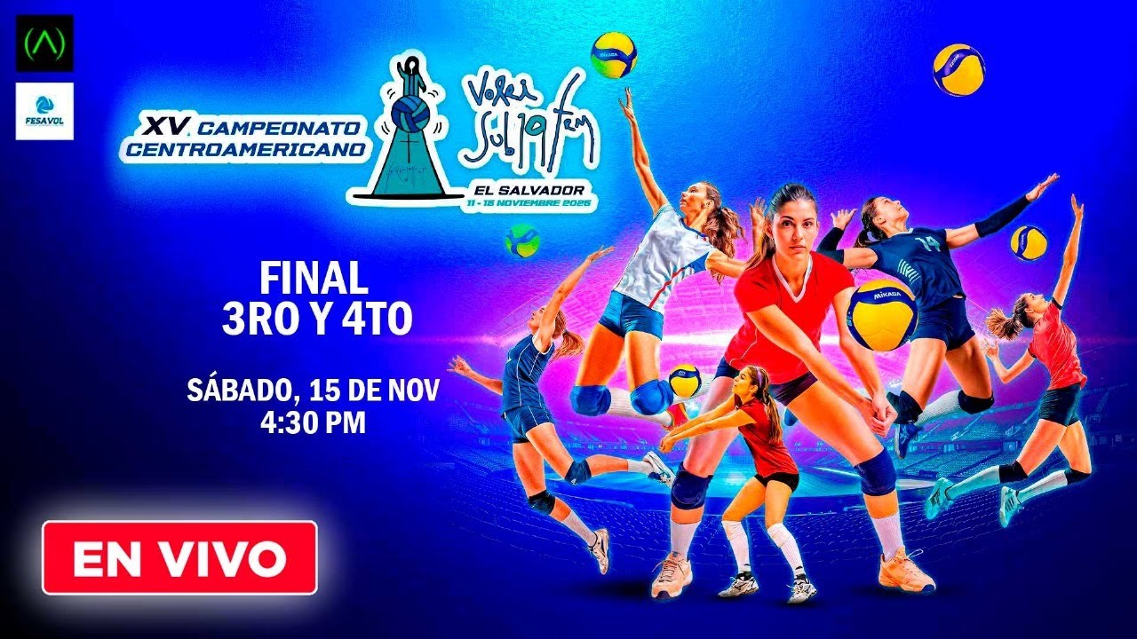 EVENTO / VOLEIBOL / CENTROAMERICANO SUB19 FEMENINO / 12NOV2025 - AloudTV Sports