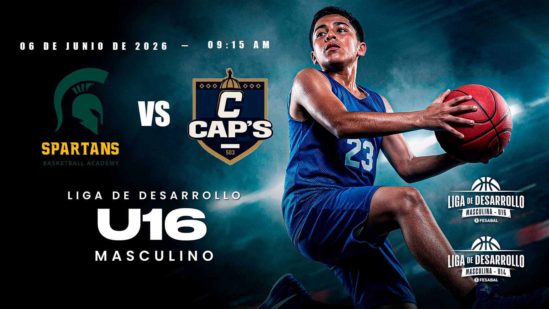 06 JUN | LD | U16 M | SPRTNS vs CAPS - AloudTV Sports