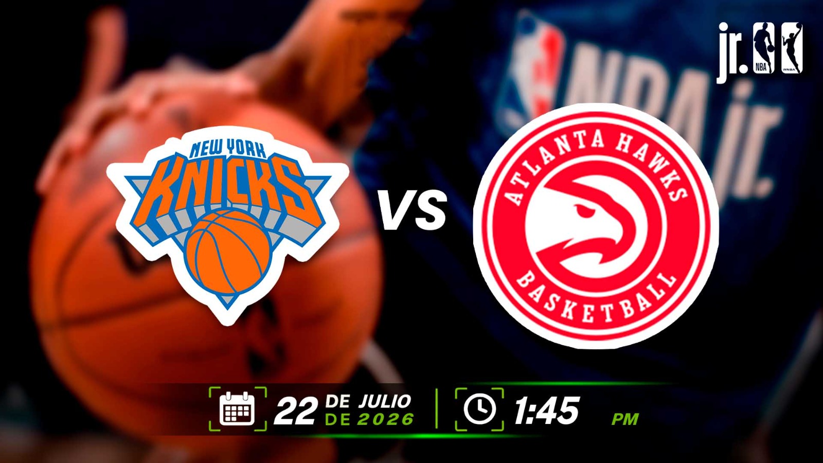 22 JUL | JRNBA | MASC | KNICKS (CEC ALBERTO MASFERRER) vs HAWKS (COL. LAMATEPEC) - AloudTV Sports
