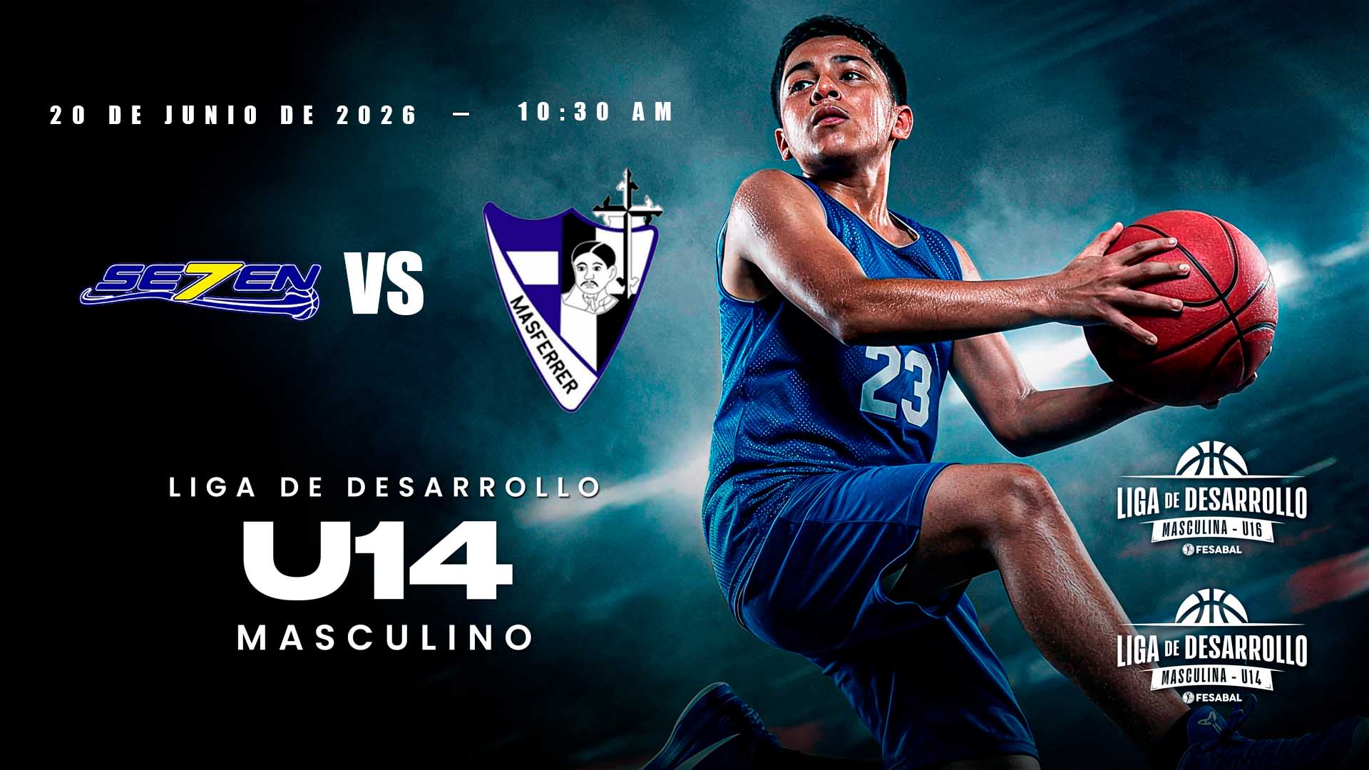 20 JUN | LD | U14 M | SEVEN vs MASFERRER - AloudTV Sports