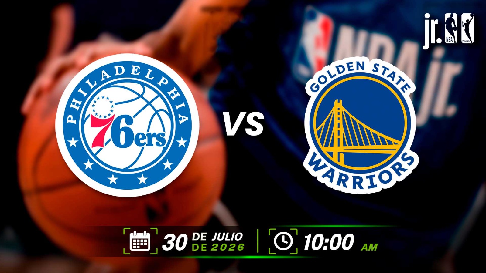 30 JUL | JRNBA | FEM | 76ERS (COL. CHAMPAGNAT) vs WARRIORS (COL. LA FLORESTA) - AloudTV Sports