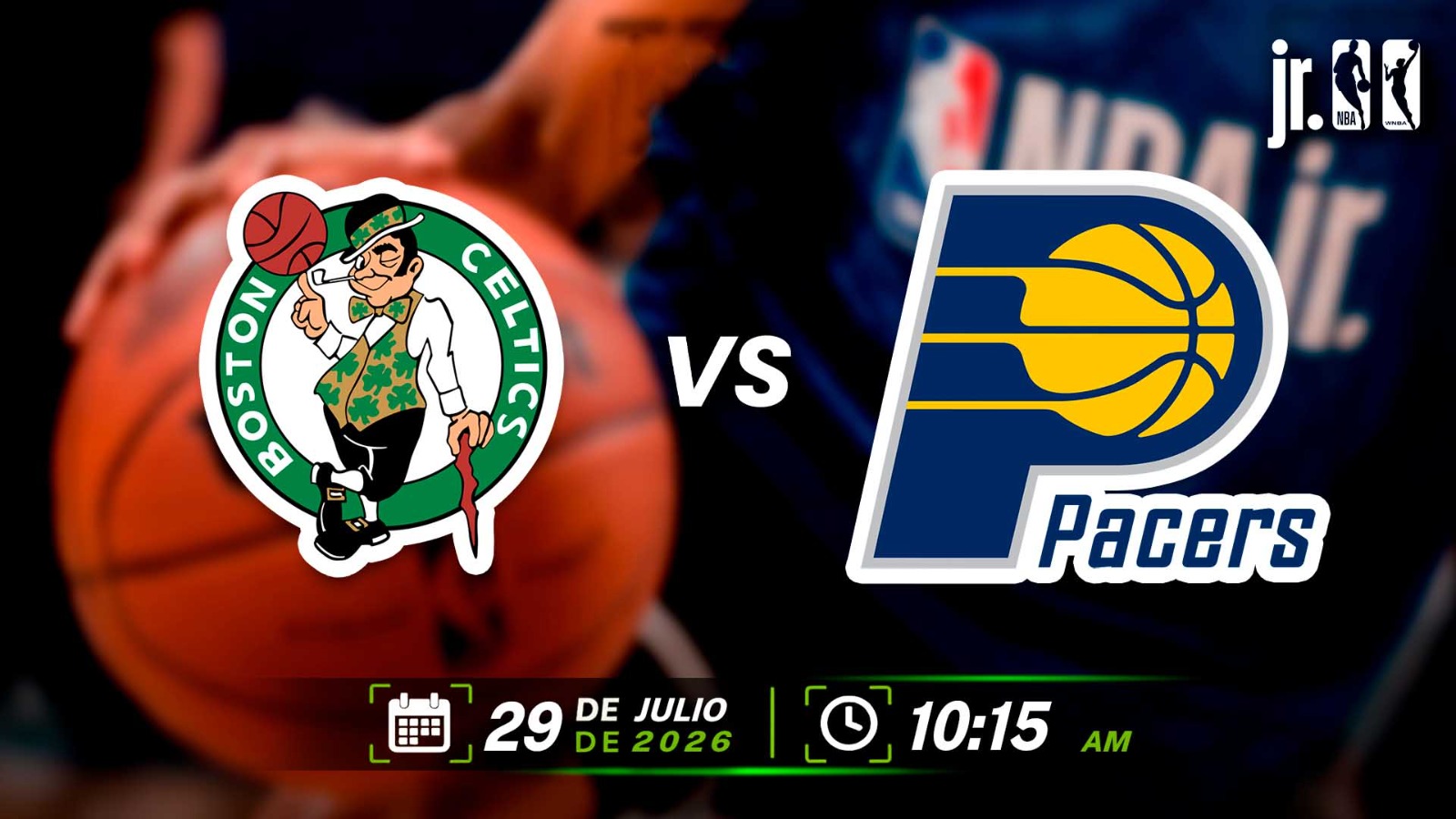 29 JUL | JRNBA | MASC | CELTICS (CE MEARDI) vs PACERS (CEC SAN FRANCISCO DE ASÍS) - AloudTV Sports