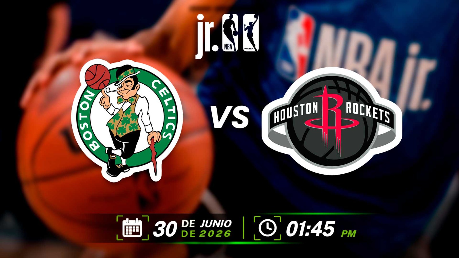 30 JUL | JDNE | JR NBA| FEM | CELTICS (C.E.C. CORAZÓN DE MARÍA) VS ROCKETS (COL. SANTA INÉS) - AloudTV Sports