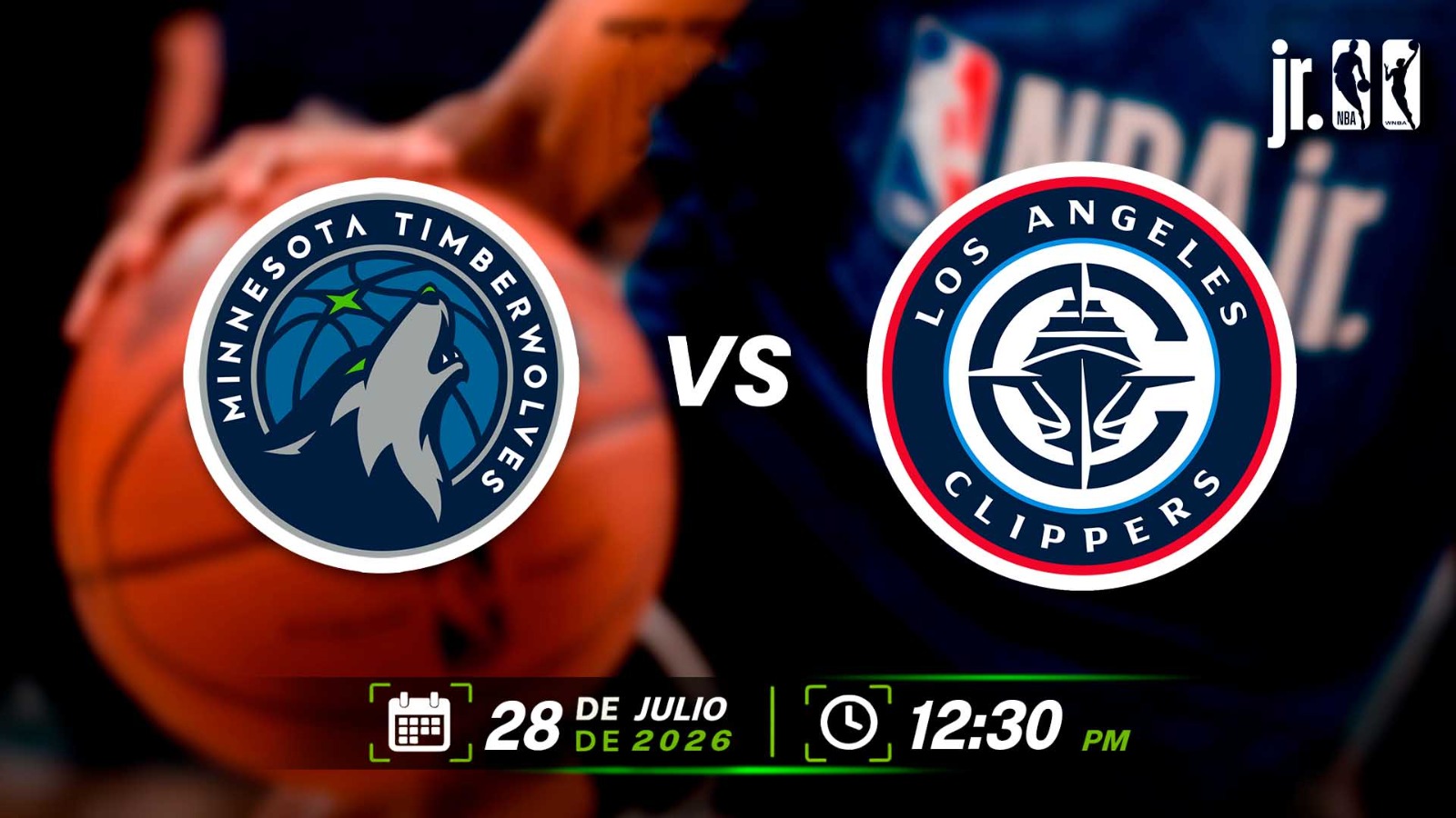 28 JUL | JRNBA | FEM | TIMBERWOLVES (LICEO SALVADOREÑO) vs CLIPPERS (COL. DON BOSCO) - AloudTV Sports