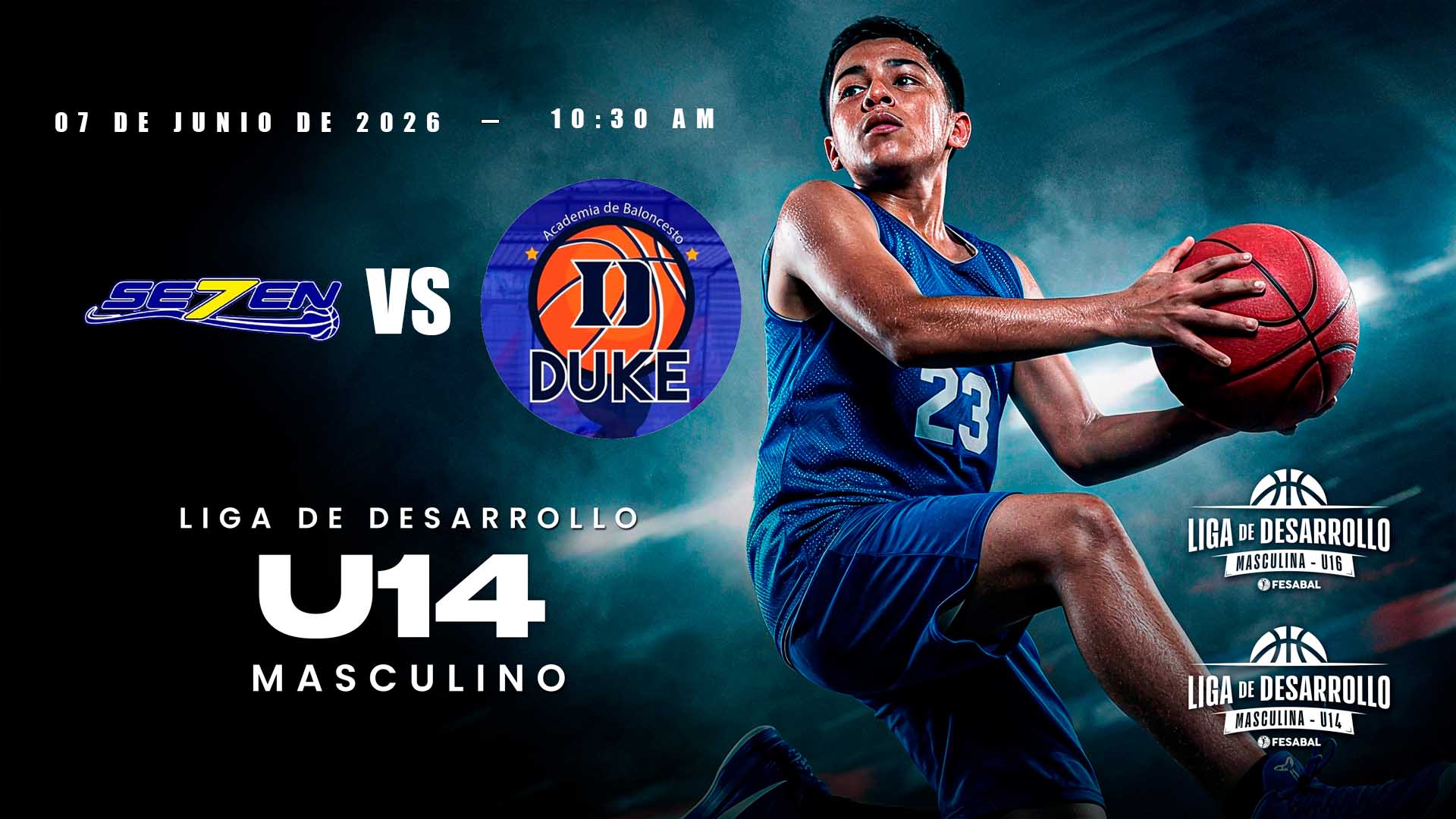 07 JUN | LD | U14 M | SEVEN vs ACADEMIA DUKE - AloudTV Sports