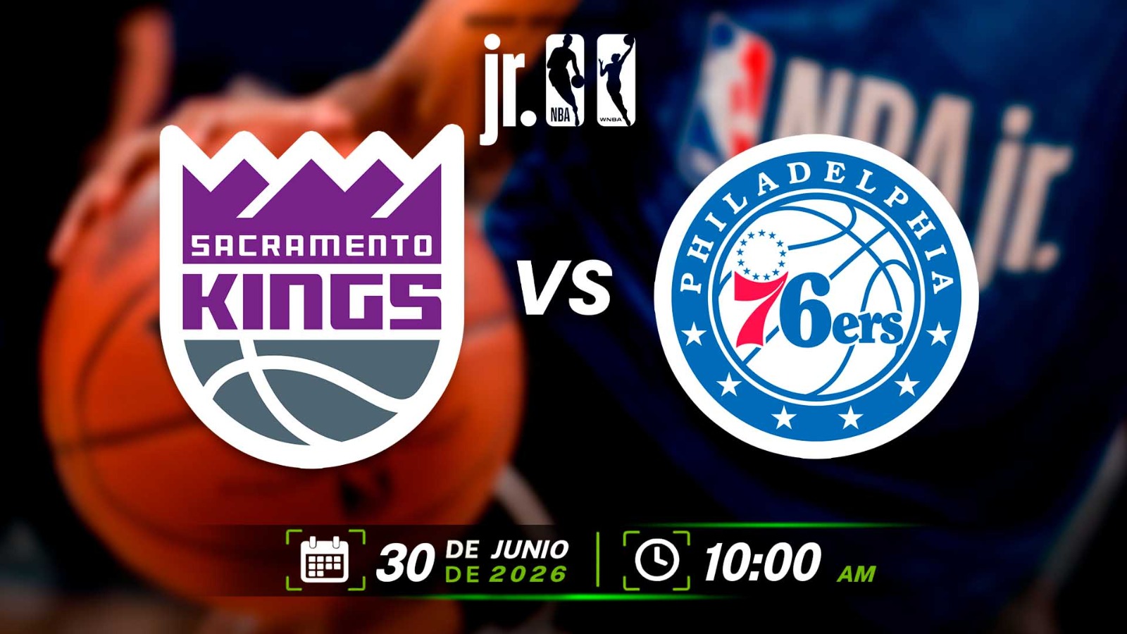 30 JUL | JDNE | JR NBA| FEM  KINGS (C.E.C. ALBERTO MASFERRER) VS 76ers (COL. CHAMPAGNAT) - AloudTV Sports