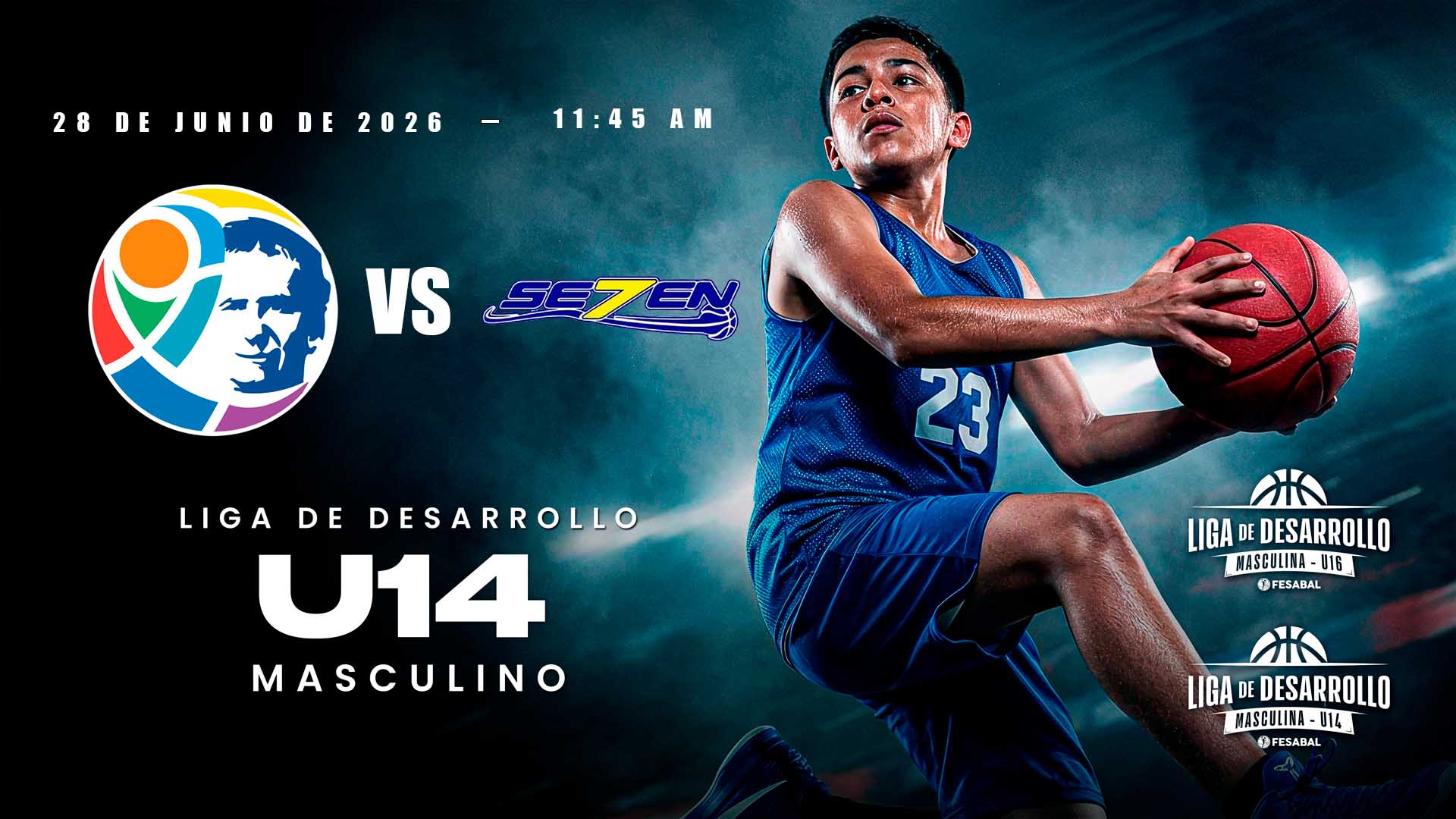 28 JUN | LD | U14M | FUSALMO 14M vs SEVEN 14M - AloudTV Sports