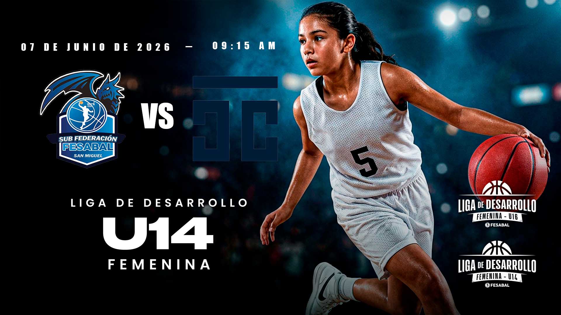 07 JUN | LD | U14 F | DRAGONS vs CTC BKB CLUB - AloudTV Sports