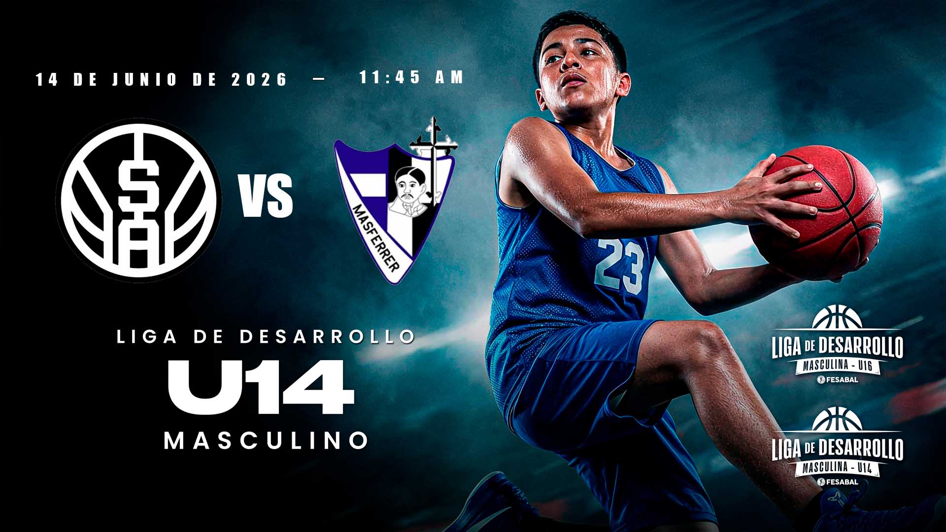 14 JUN | LD |  U14 M | SPURS vs MASFERRER - AloudTV Sports