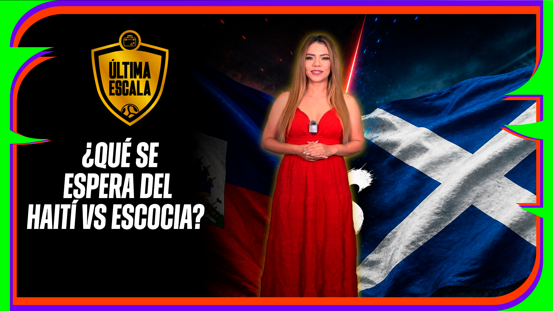 13 JUN ÚLTIMA ESCALA PREVIA PARTIDO HAITI VS ESCOCIA - AloudTV Sports
