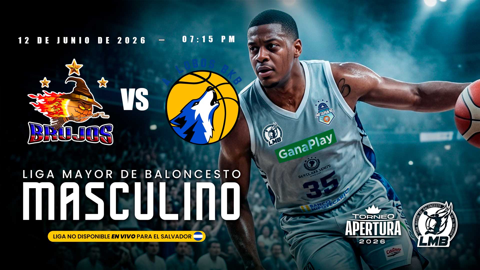 12 JUN | LMB | PLAYOFF | 6 BRUJOS DE IZALCO vs 3 A. LOBOS BKB - AloudTV Sports