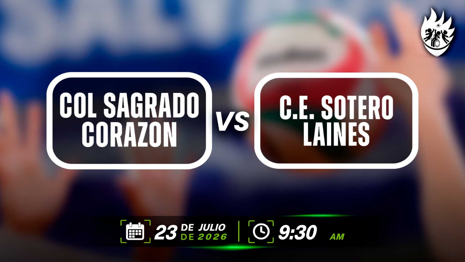 23 JUL | JDEN | VOLEIBOL | 17 FEM | SEMIFINAL NAC | Col. Sagrado Corazón VS C.E. Sotero Laines - AloudTV Sports